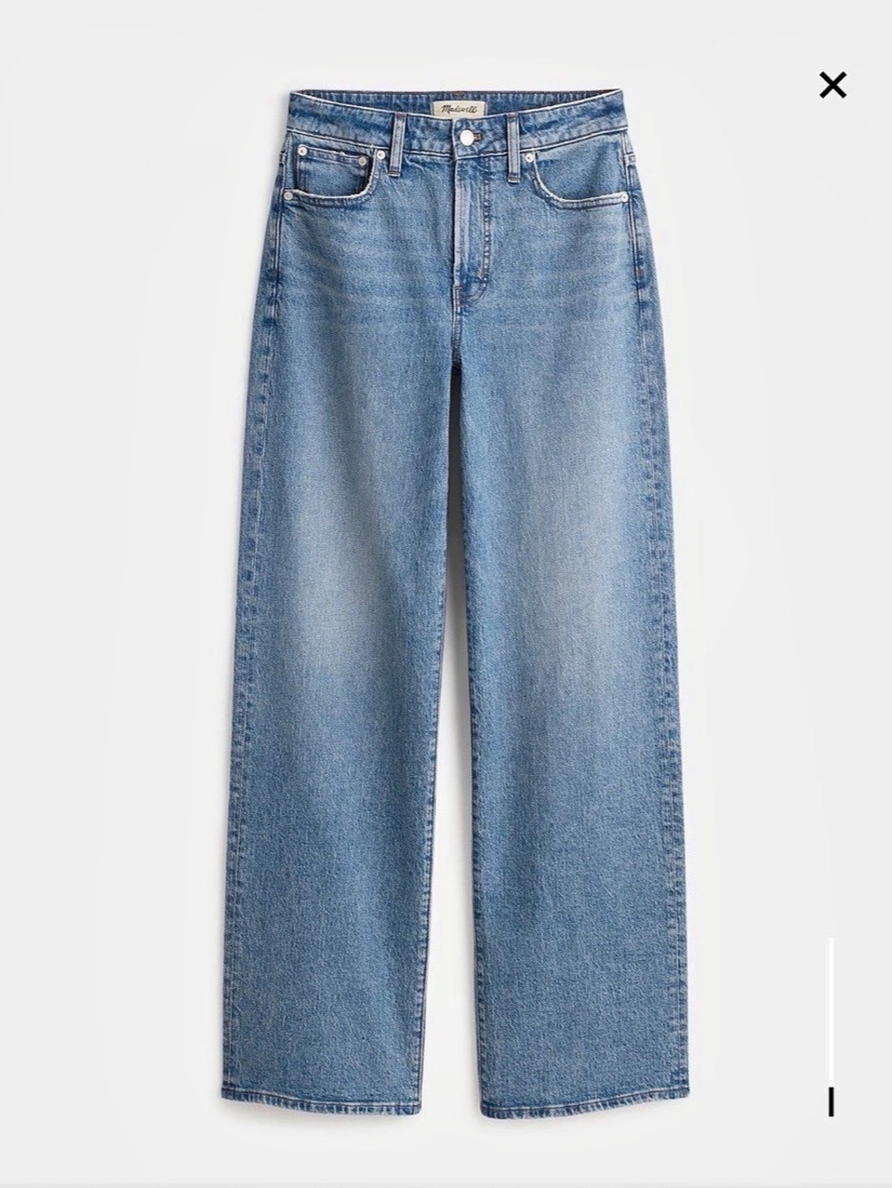 Madewell Curvy Perfect Vintage Wide-Leg Jean